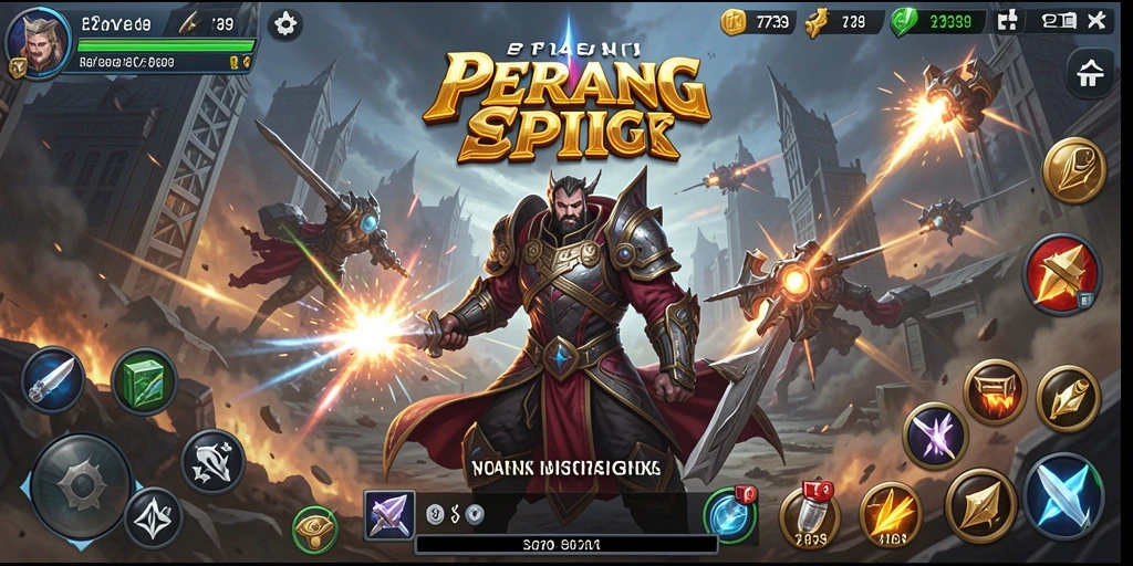 Tangkapan layar dari gameplay <strong>2739</strong> yang menampilkan strategi pertempuran yang seru.