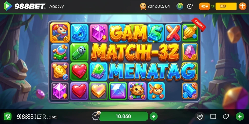 Gambaran gameplay 988BET yang menarik dan penuh warna.