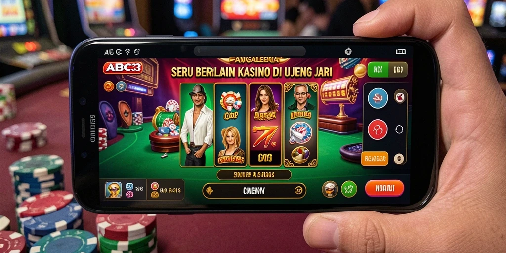Screenshot gameplay ABC33 menampilkan suasana kasino yang mendebarkan.