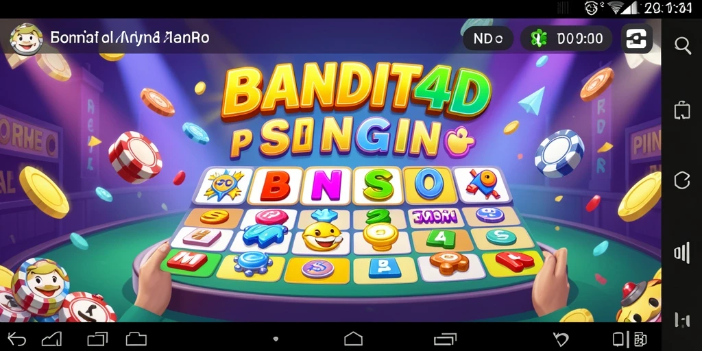 Tampilan gameplay BANDIT4D yang seru dan interaktif.