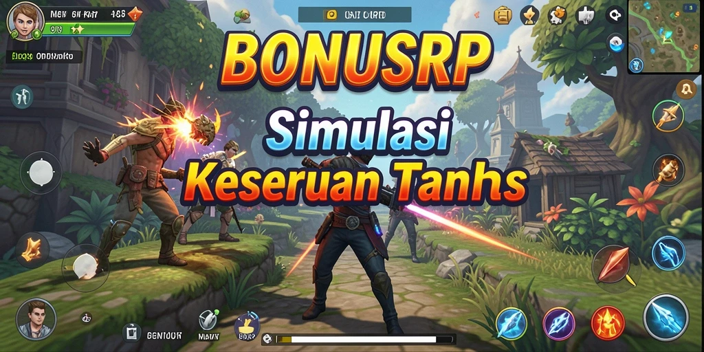 Tampilan gameplay menarik dari BONUSRP yang menawarkan simulasi mendalam.