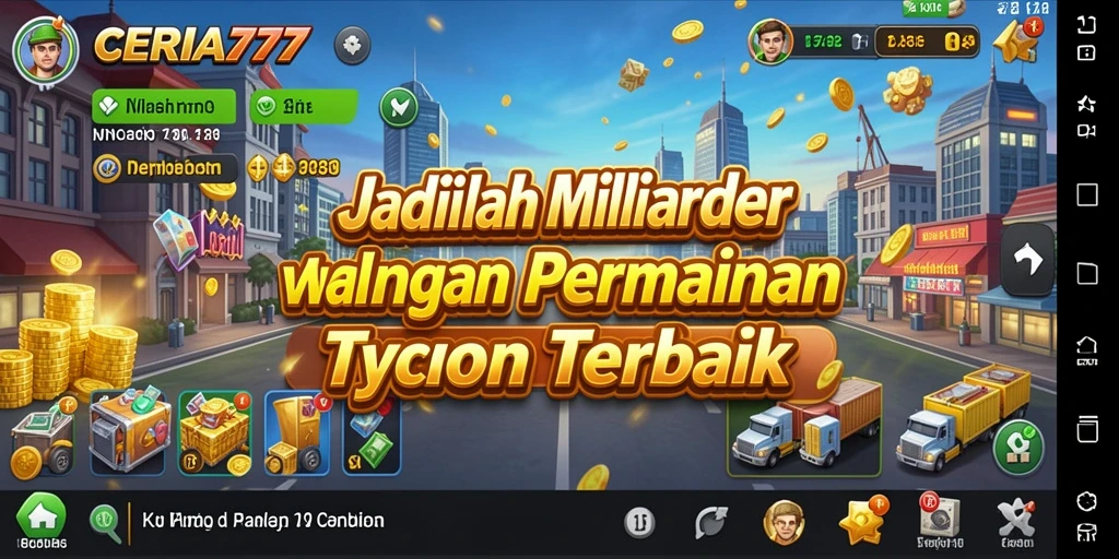 Tampilan gameplay Tycoon yang menarik dan penuh strategi.