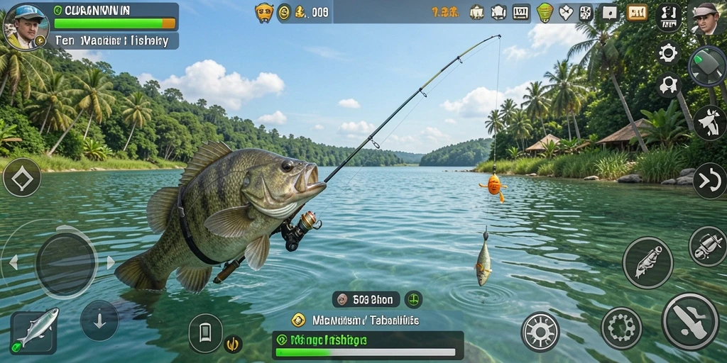 Tangkapan ikan besar di CUANWIN, saatnya menunjukkan keterampilan memancing.
