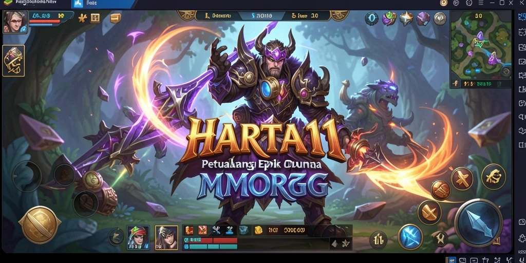 Gameplay HARTA11 dengan grafik yang menakjubkan dan petualangan seru.