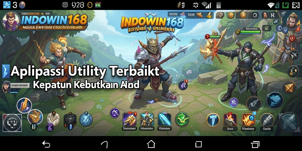 Tampilan utama INDOWIN168 yang intuitif dan fungsional.