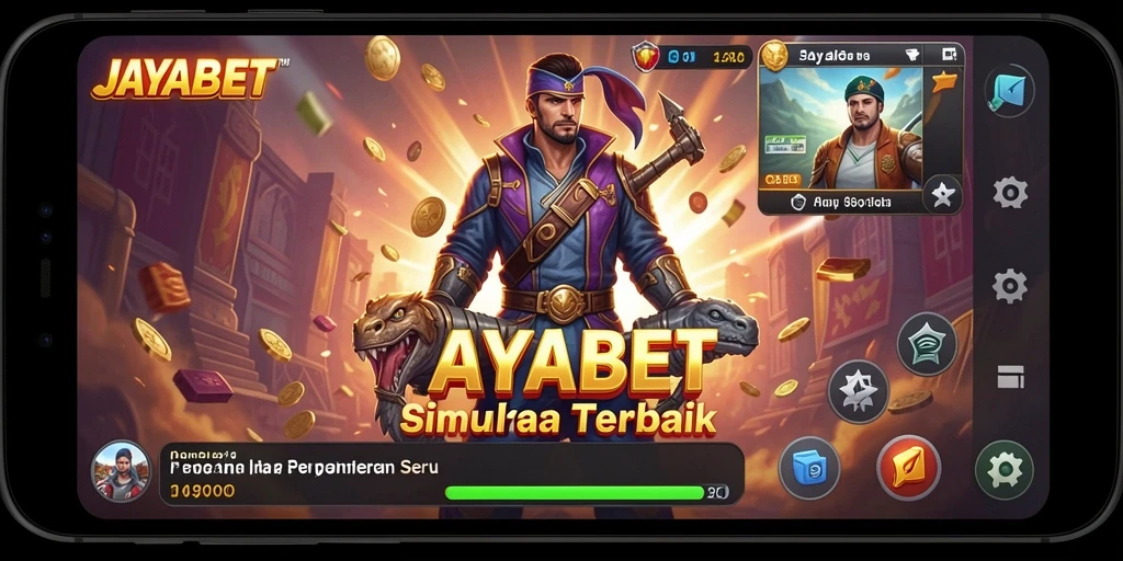 Screenshot menampilkan gameplay seru JAYABET dengan tantangan simulasi.