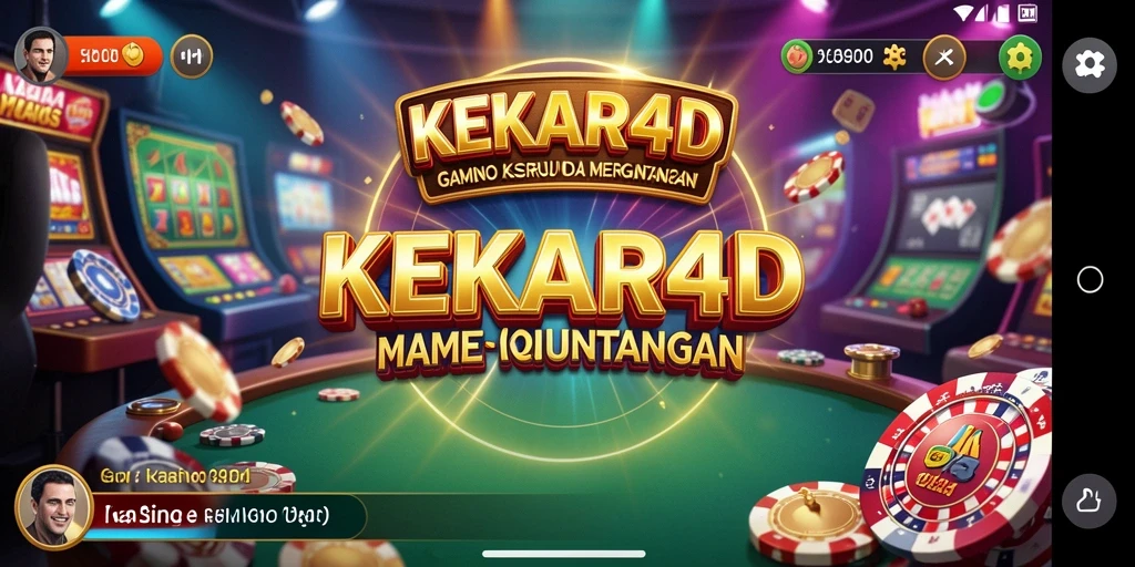 Tampilan permainan slot di KEKAR4D yang menarik dan penuh warna.