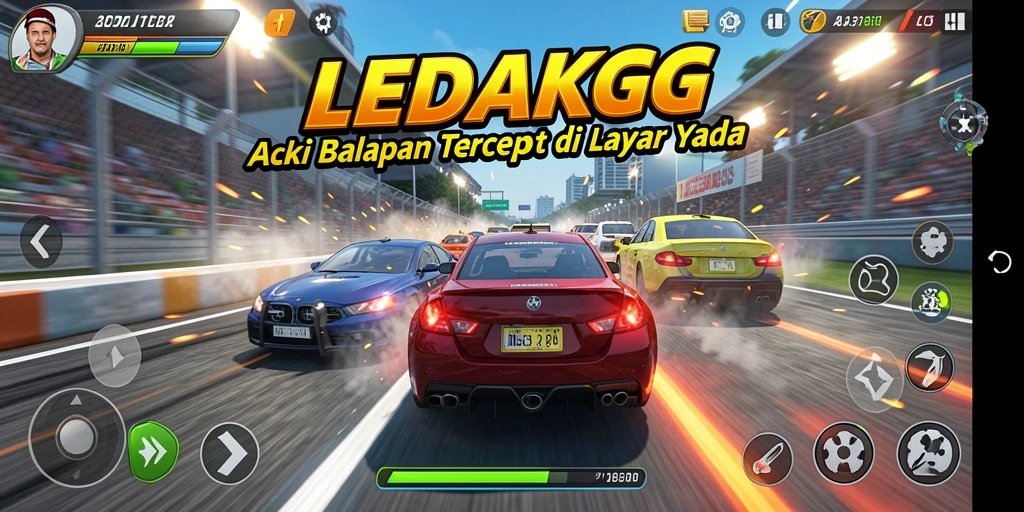 Tampilan gameplay LEDAKGG yang seru dan penuh aksi.