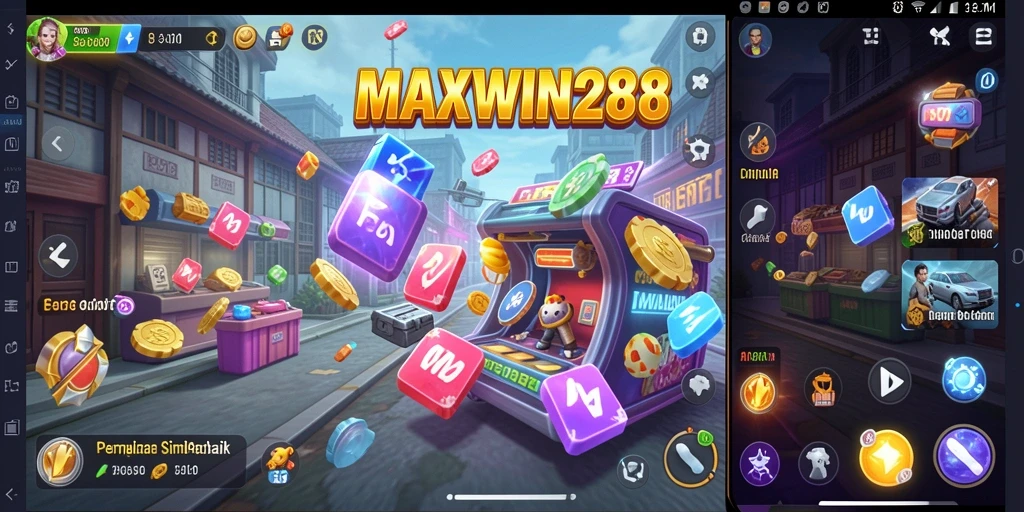 Screenshot dari gameplay <strong>MAXWIN288</strong> menampilkan pengalaman simulasi yang menarik.
