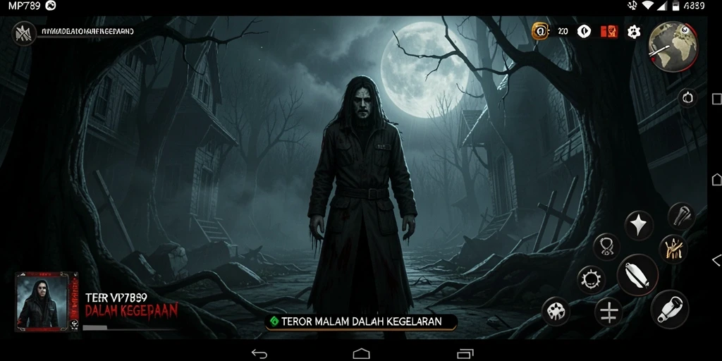 Gameplay menegangkan saat menghadapi kegelapan dan teror dalam MVP789.