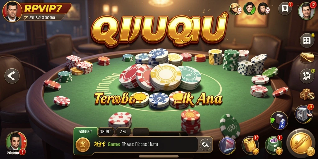 Screenshot gameplay QiuQiu di RPVIP7 yang menarik.