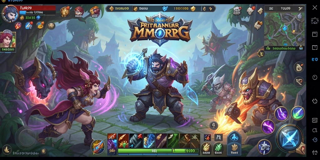 Gameplay seru di TURU99 dengan aksi pertempuran yang epik.